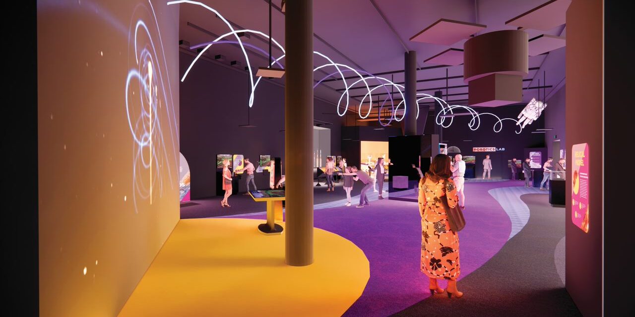 space gallery rendering