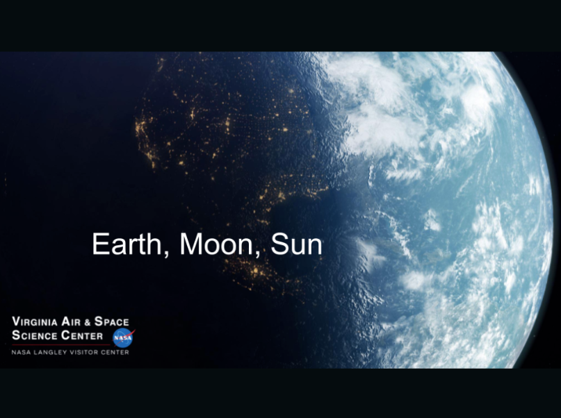 Earth Moon Sun VIRTUAL Website Image