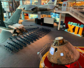 Main Gallery set up for speaking event.