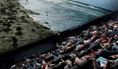 IMAX theater audience